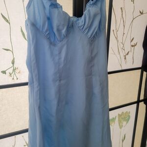 SHEIN Blue Mini Dress